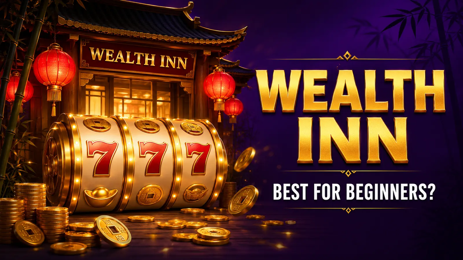 Wealth Inn Spina Zonke review graphic showing a simple three-reel low-volatility slot